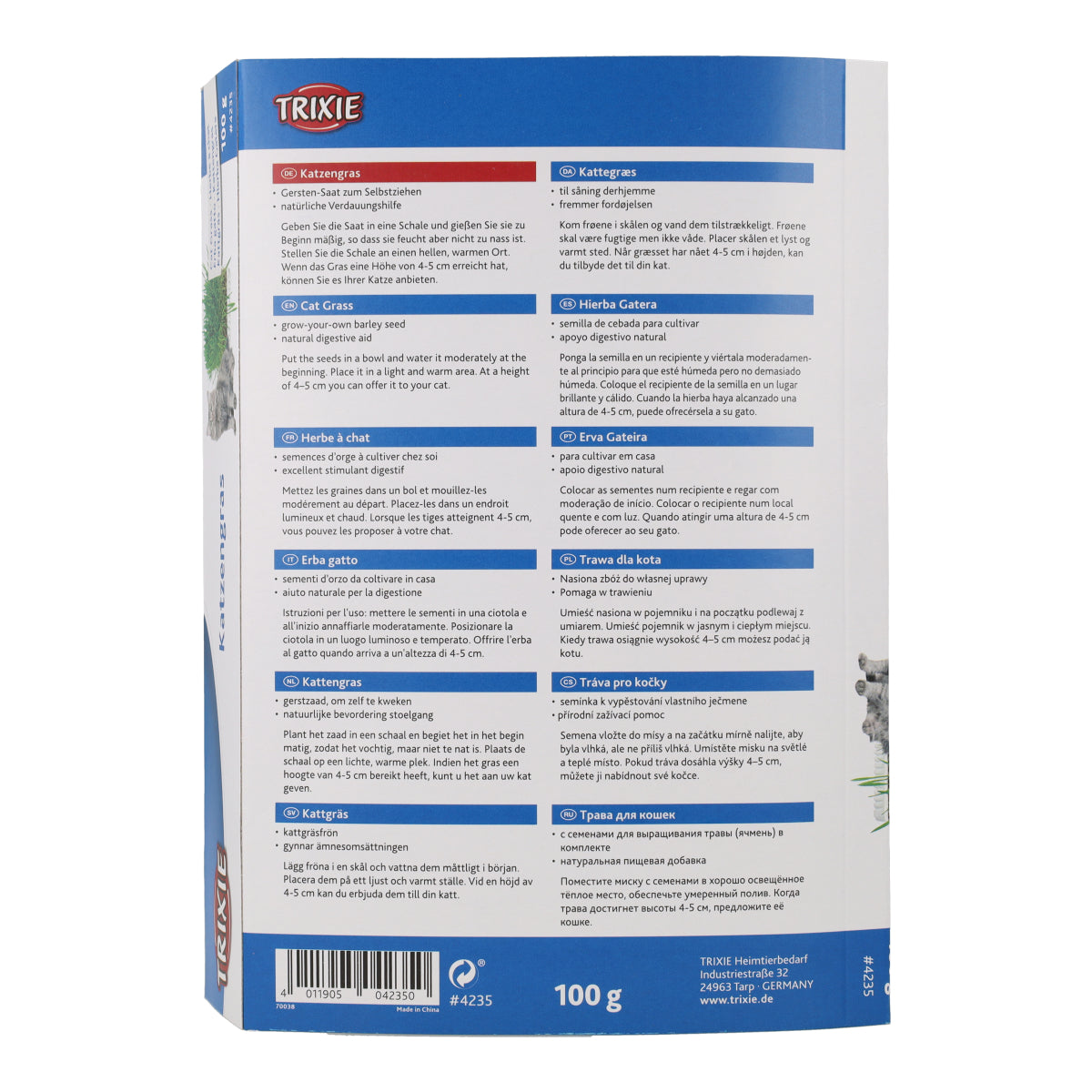Katzenminze mit Schale Trixie 100 g