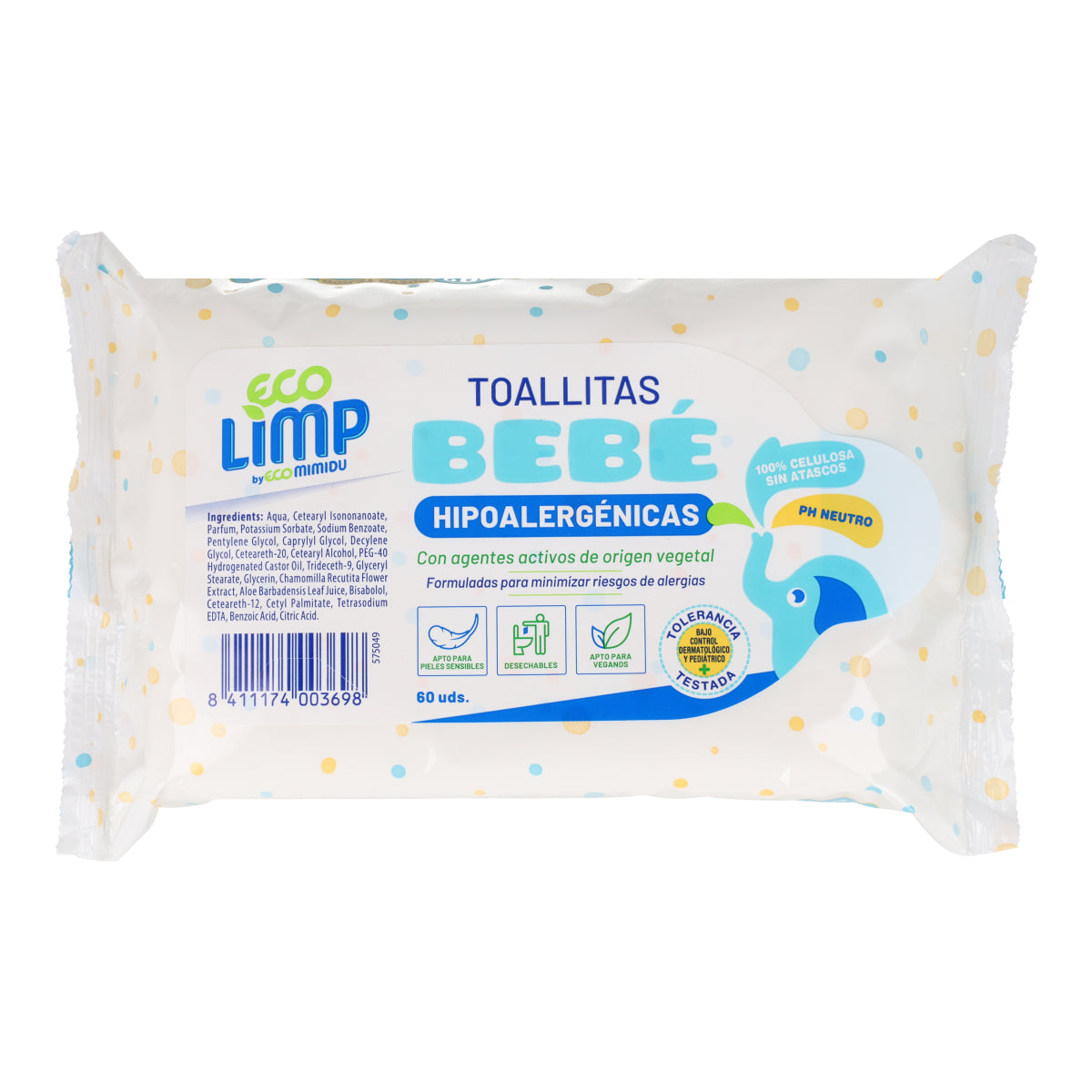 Mimidu ECO Babyfeuchttücher 60 Stück