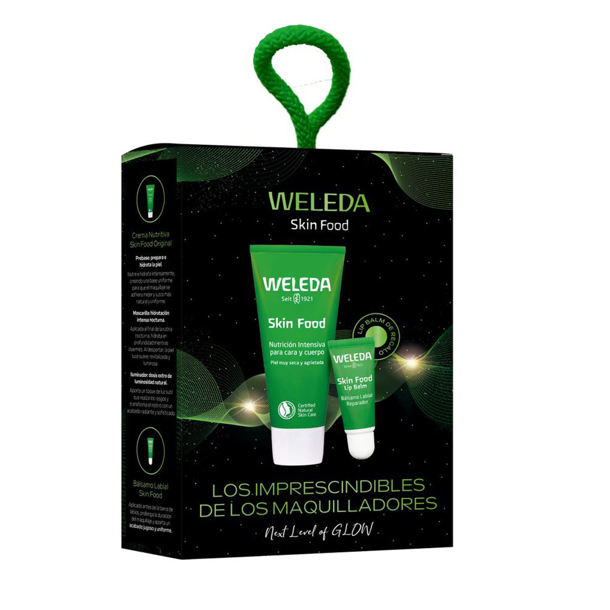 Cofre GLOW Skin Food Original 75ml + Lip Regalo, Weleda