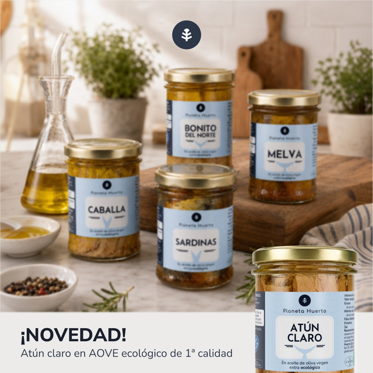 Sardinen in Olivenöl ECO Planeta Huerto 190 g