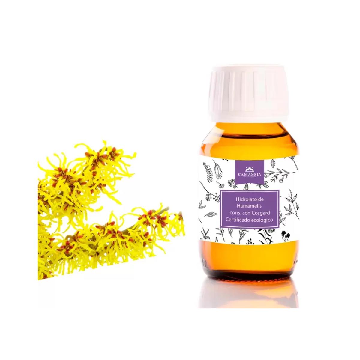 Hidrolato de hamamelis con Cosgard BIO, 100 ml. Camassia
