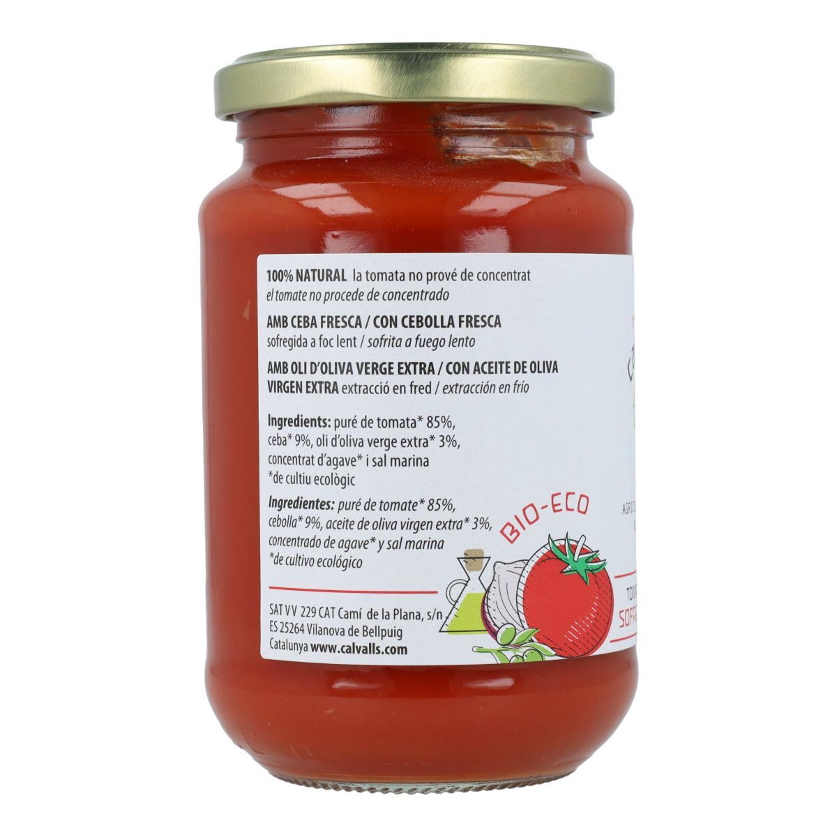 Bio-Tomatenmark Cal Valls, 350 g