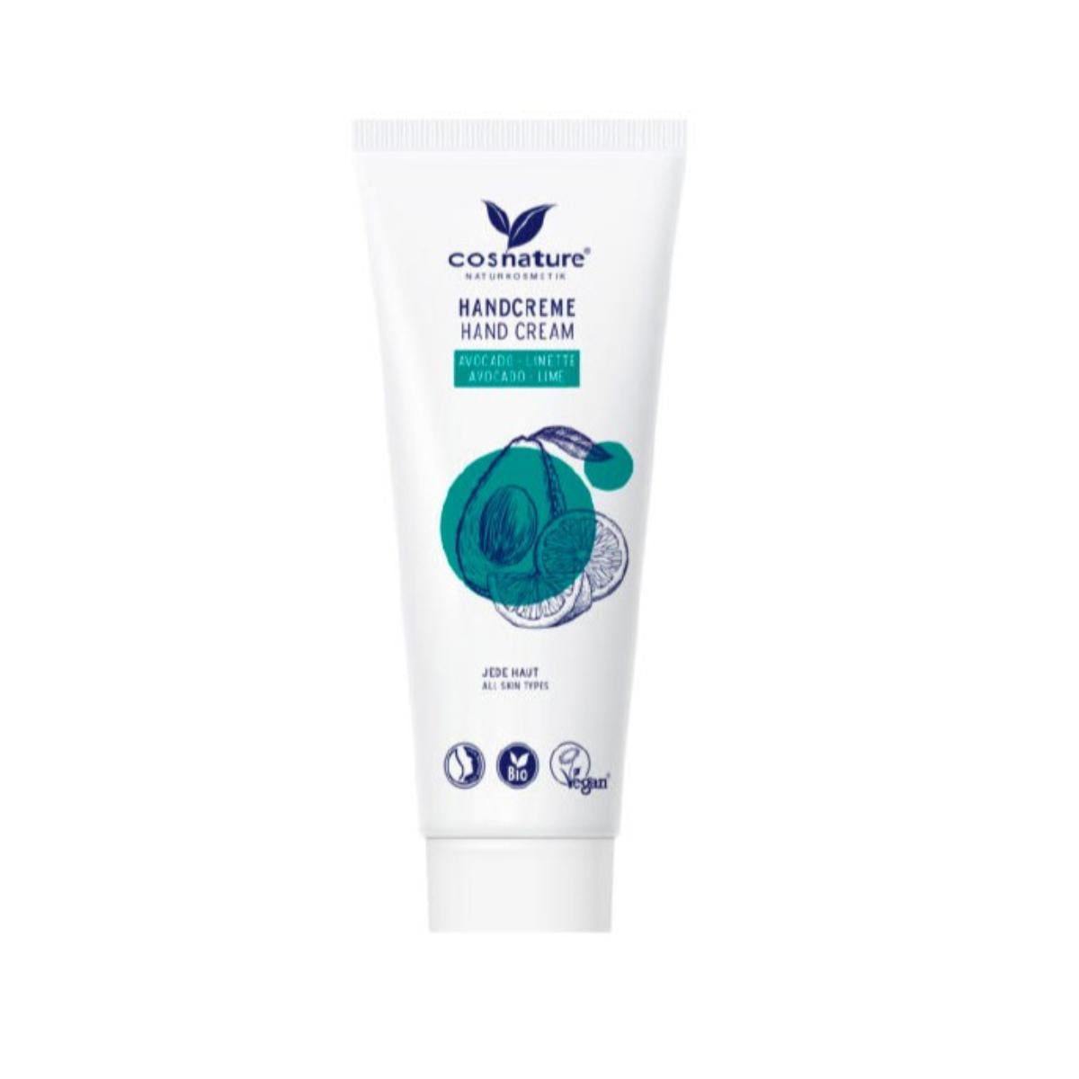 Crema manos aguacate & lima BIO Cosnature 75 ml