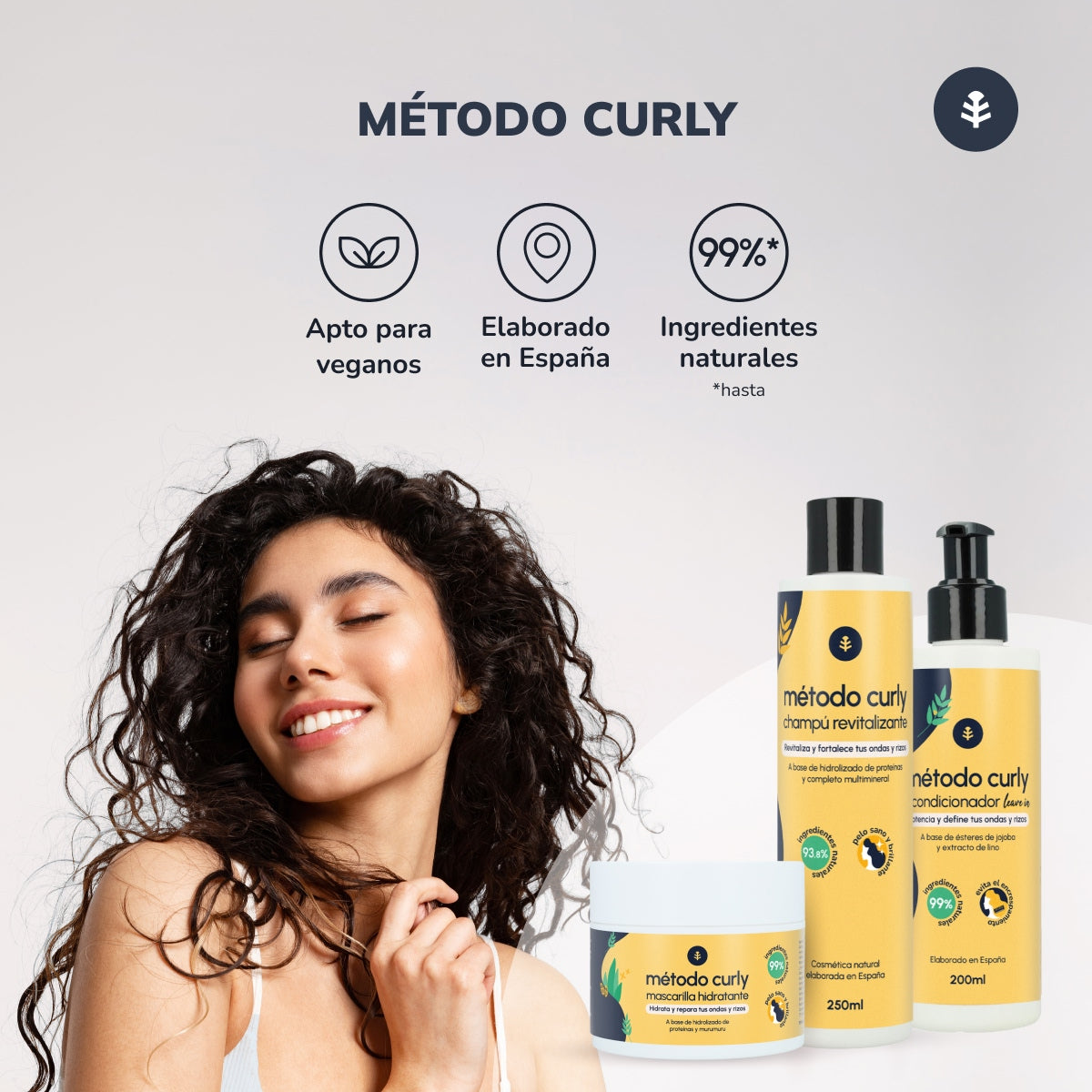 Planet Orchard Curly Method Feuchtigkeitsmaske 200 ml