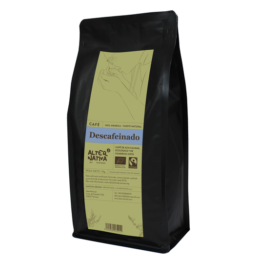 Entkoffeinierter Kaffee in Bohnen BIO Alternativa3 1 kg