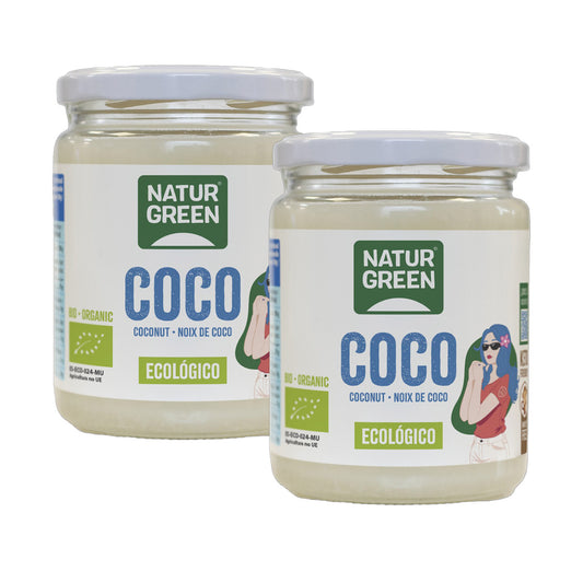 2er-Pack Bio-Kokosfett von NaturGreen