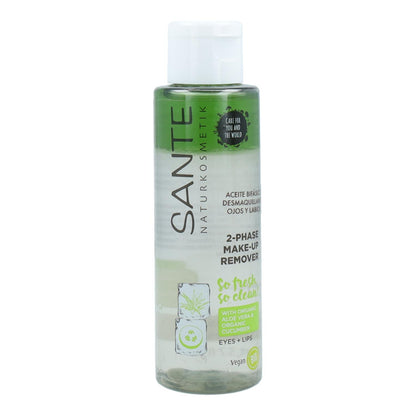 Aceite Desmaquillante Bifásico Ojos y Labios Sante 110 ml