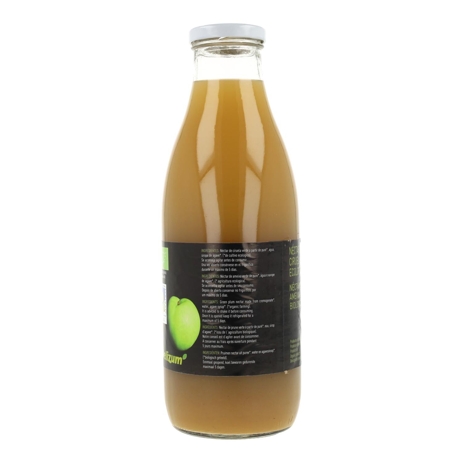 Néctar de Ciruela  Verde Ecológico  Bio Delizum 1L