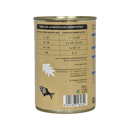 Pack 12 x Comida Húmeda Grain Free Superpremium para perro Salmón Planeta Huerto 380 g