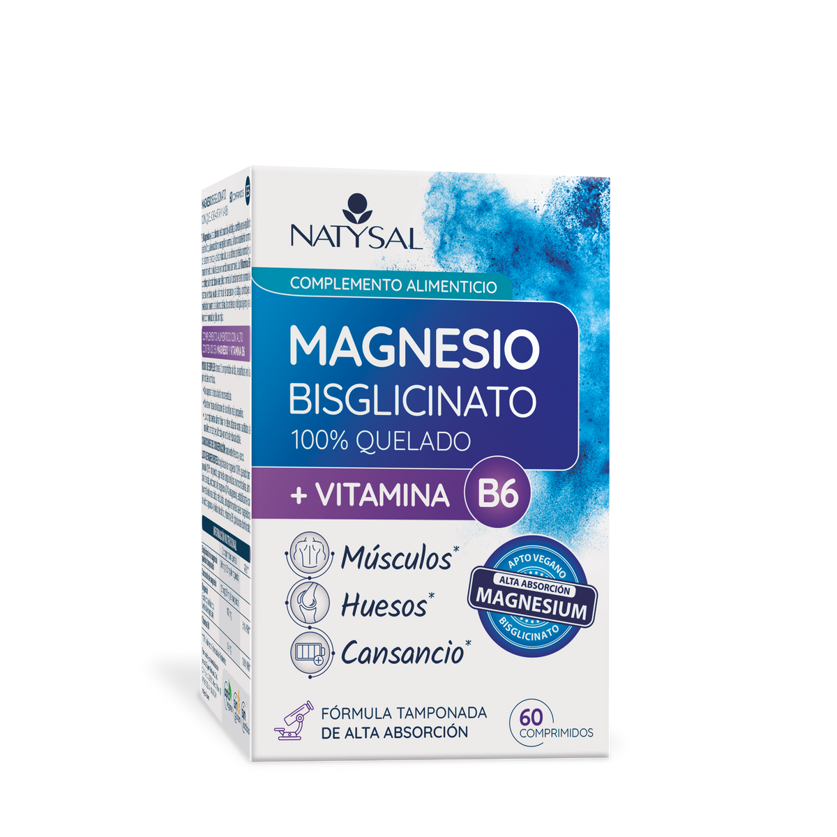 Magnesium + B6 700 mg 60 Tabletten Natysal