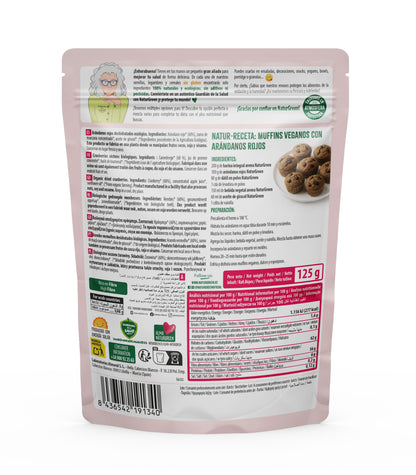 Getrocknete Bio-Preiselbeeren Naturgreen 125 g