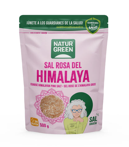 Rotes Himalaya-Salz, grob, Naturgreen 500 g