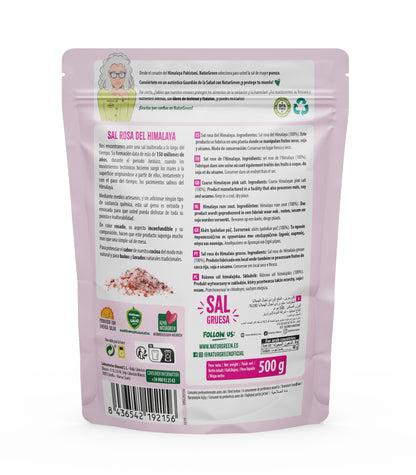 Rotes Himalaya-Salz, grob, Naturgreen 500 g