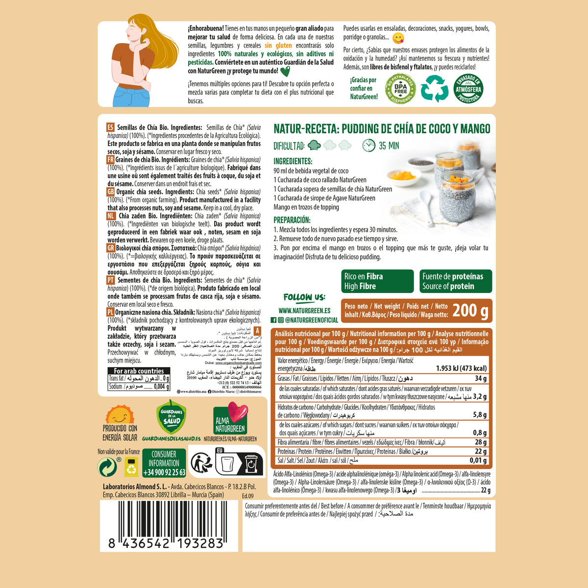 Bio-Chiasamen NaturGreen 200 g