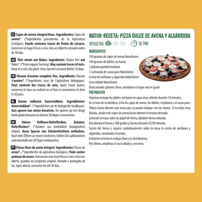 2er-Pack glutenfreie Bio-Haferflocken NaturGreen 2er-Pack à 1 kg