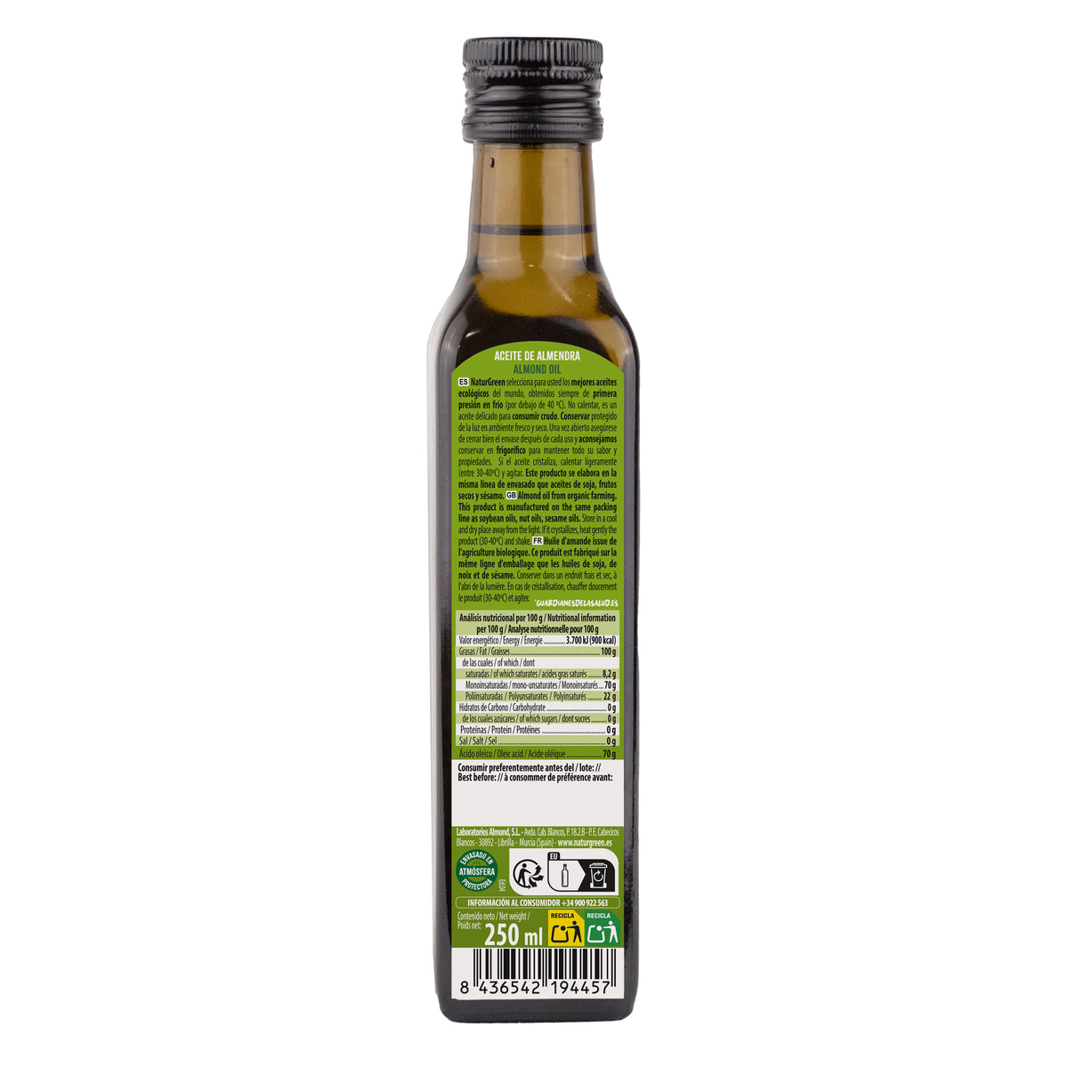 Bio-Mandelöl NaturGreen 250 ml