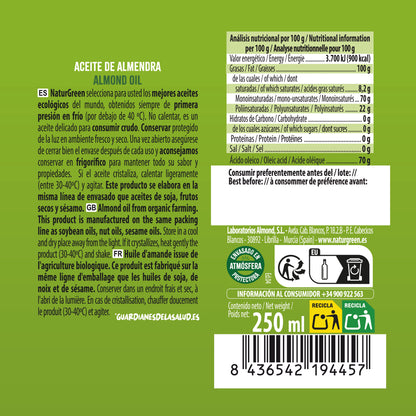 Bio-Mandelöl NaturGreen 250 ml
