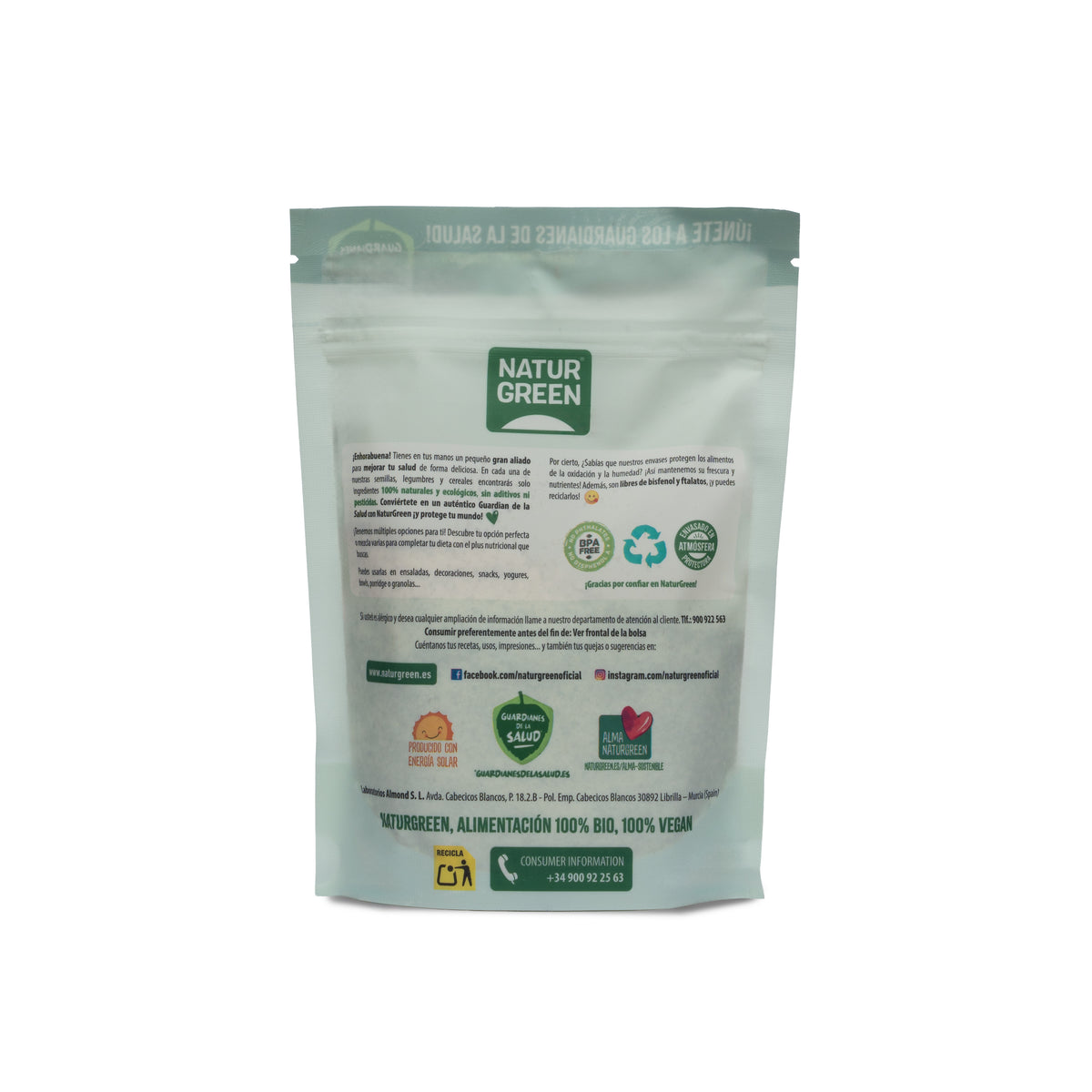 Rosa Himalaya-Salz mit feinen Bio-Kräutern Naturgreen 250 g