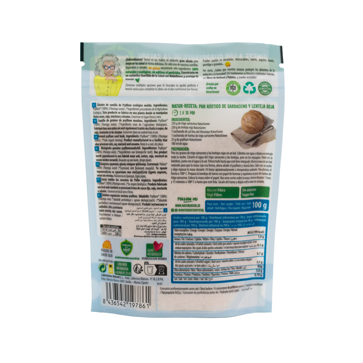 Psyllium-Samen BIO NaturGreen 100 g