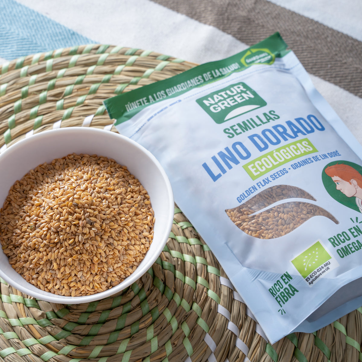 Bio-Leinsamen Gold Naturgreen 250 g