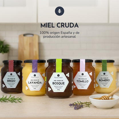Miel Cruda de Azahar Planeta Huerto 500 gr