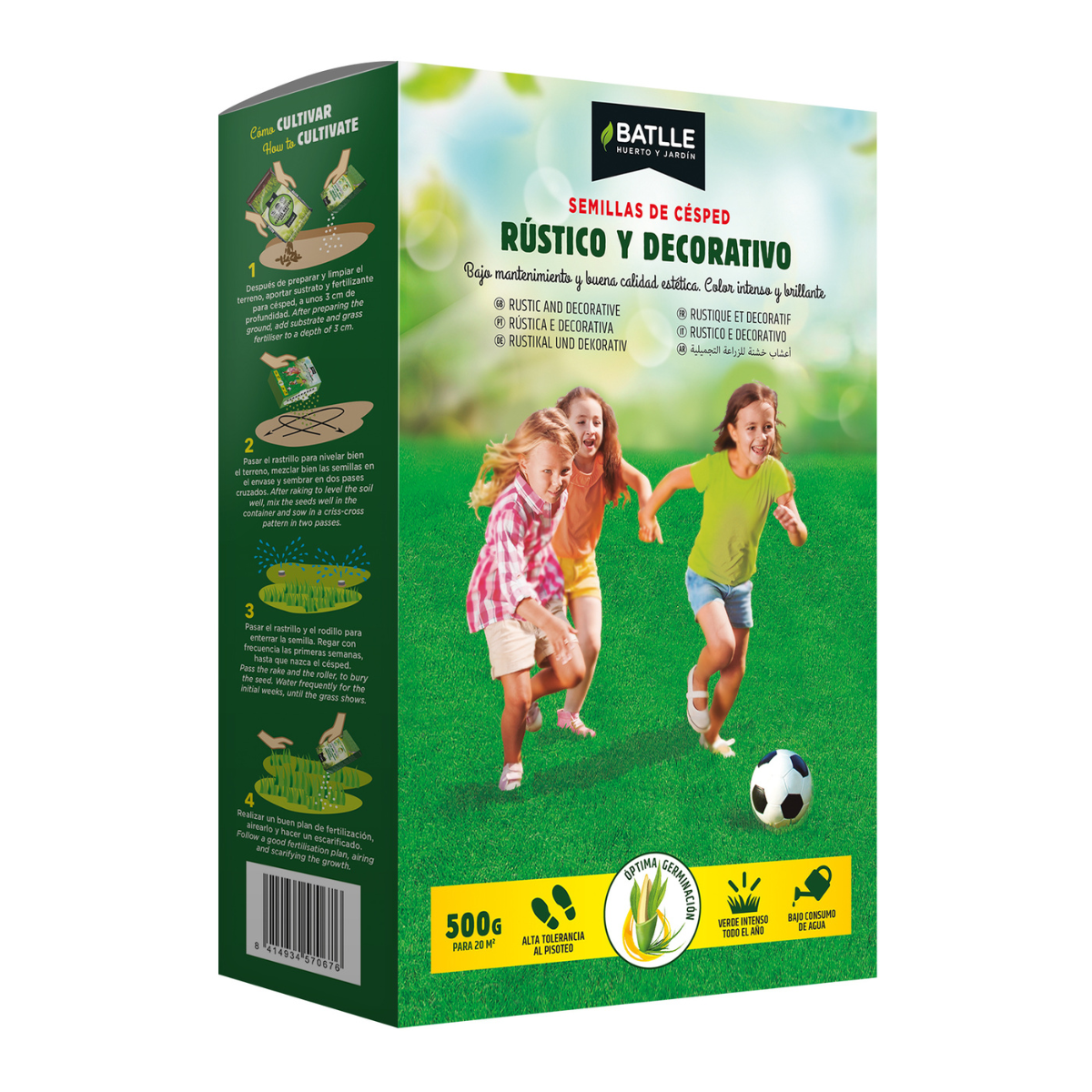 Semillas césped rústico y decorativo Batlle 1 kg