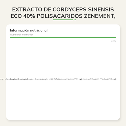 Información nutricional