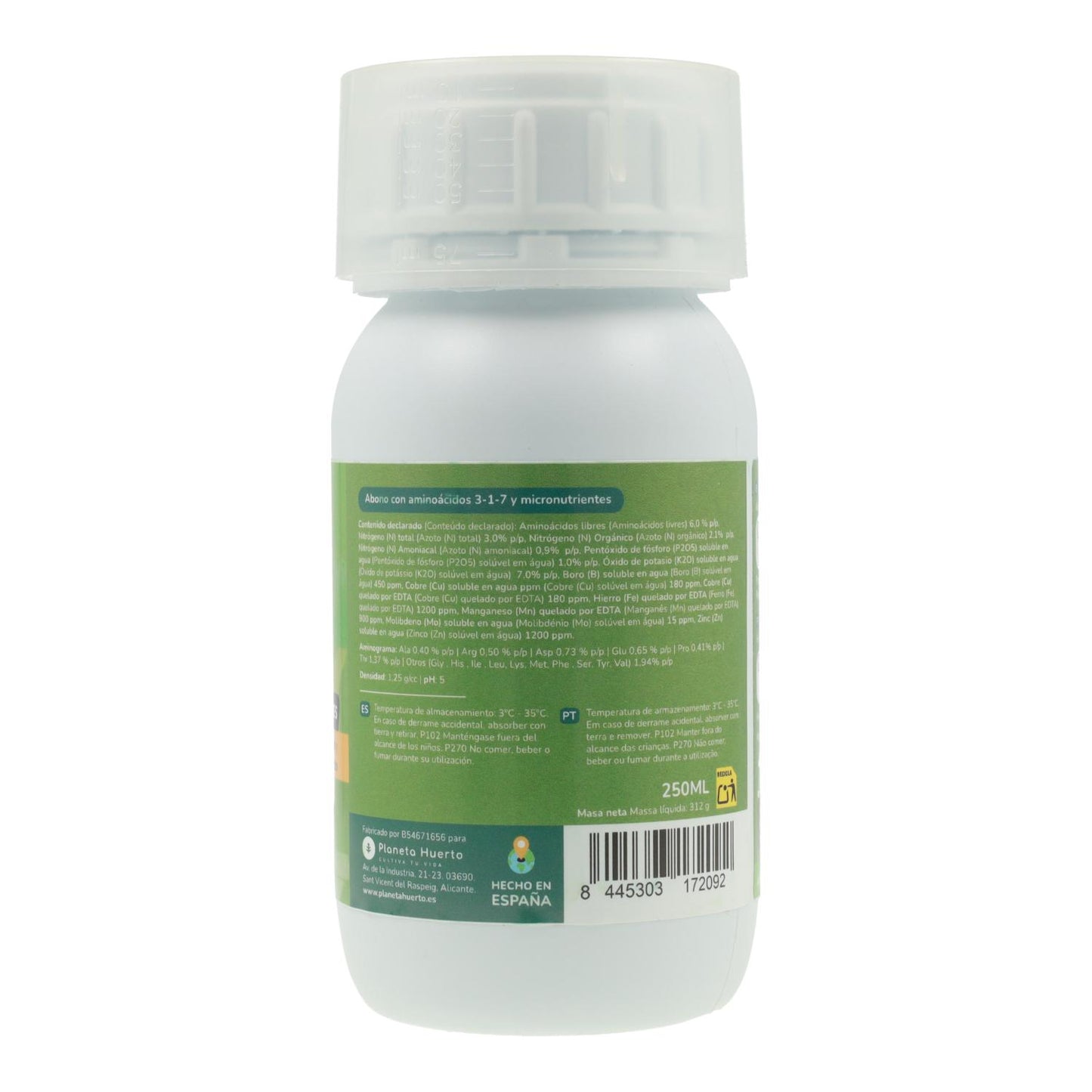 Abono Líquido Bonsái Planeta Huerto 250 ml