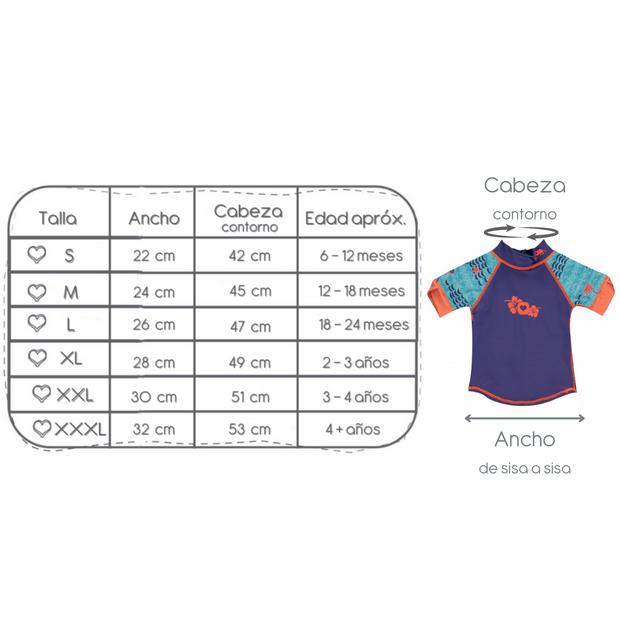 Camiseta baño UV Albatross  XXL