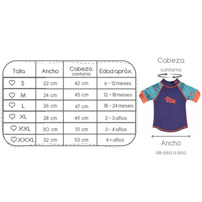 Camiseta baño UV Albatross  XXXL