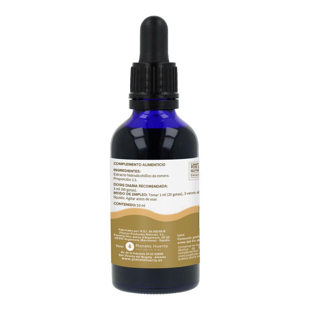 Extracto de Romero Planeta Huerto 50 Ml.
