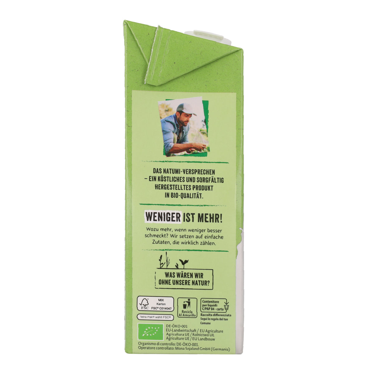 Bio-Dinkel-Mandel-Getränk Natumi 1 l