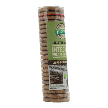 Galletas de Trigo Integral con Chips de Chocolate Biocop 250 g