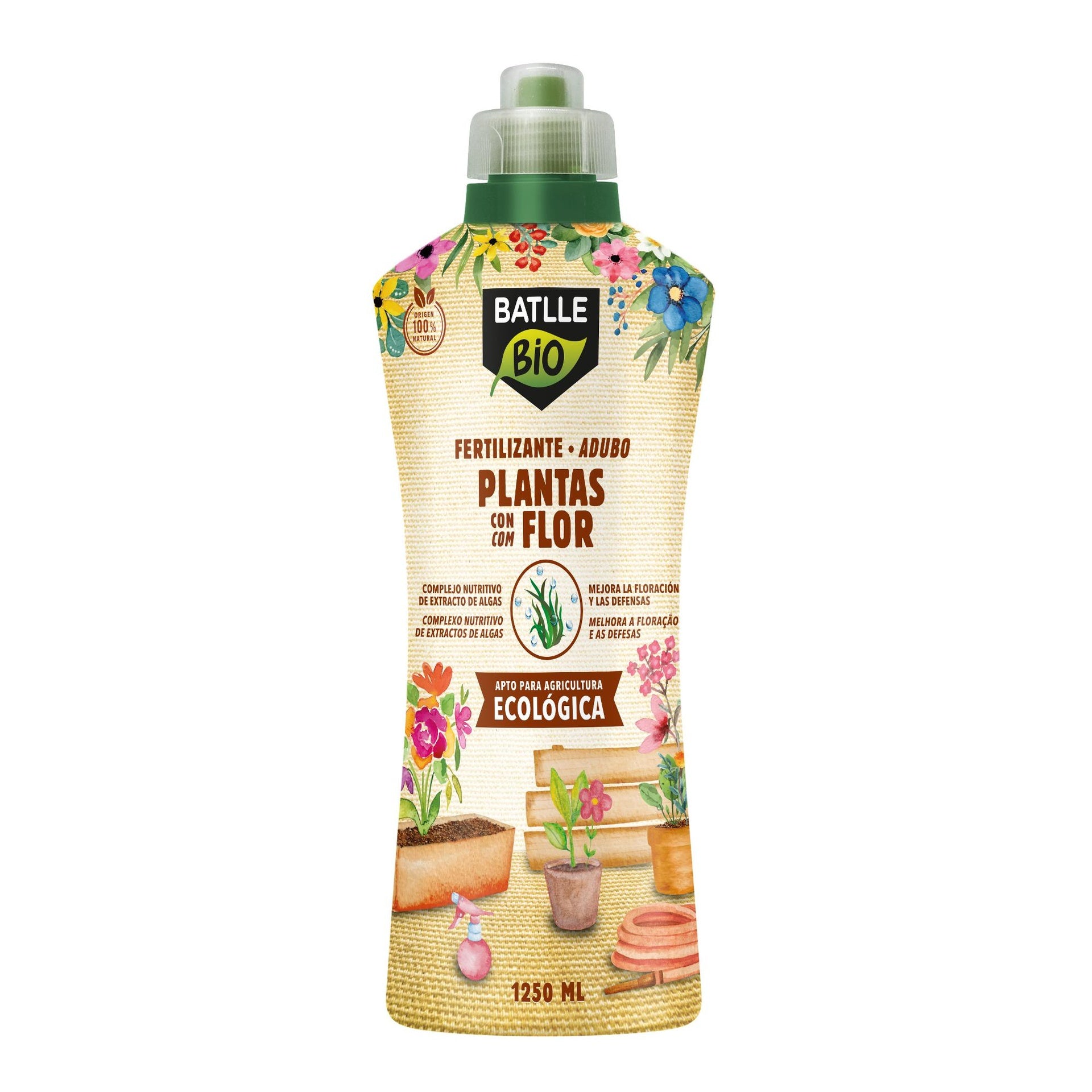 Fertilizante Plantas con Flor Batlle Bio 1250 ml
