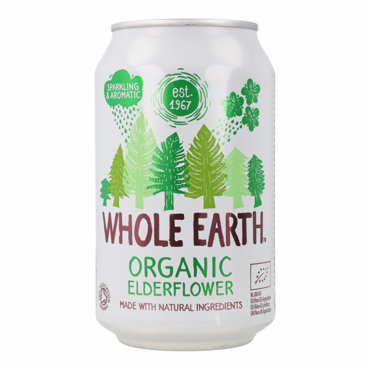 Bio-Erfrischungsgetränk Holunder Whole Earth 330 ml