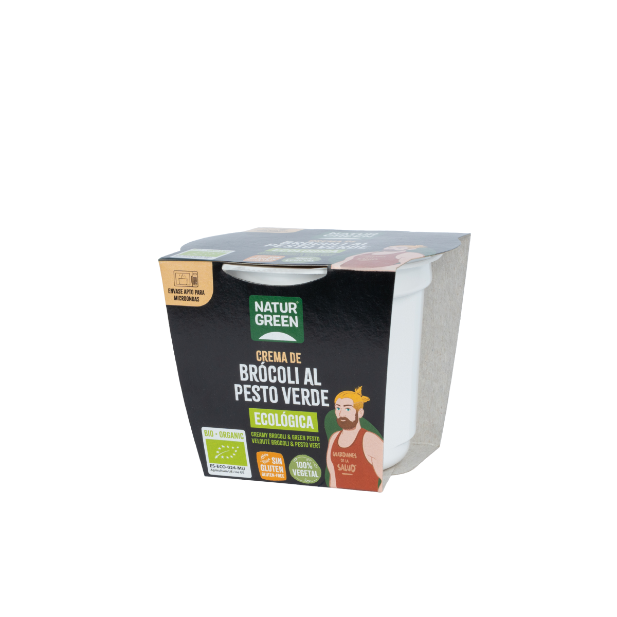 Brokkolicreme mit grünem Pesto Naturgreen, 310 g