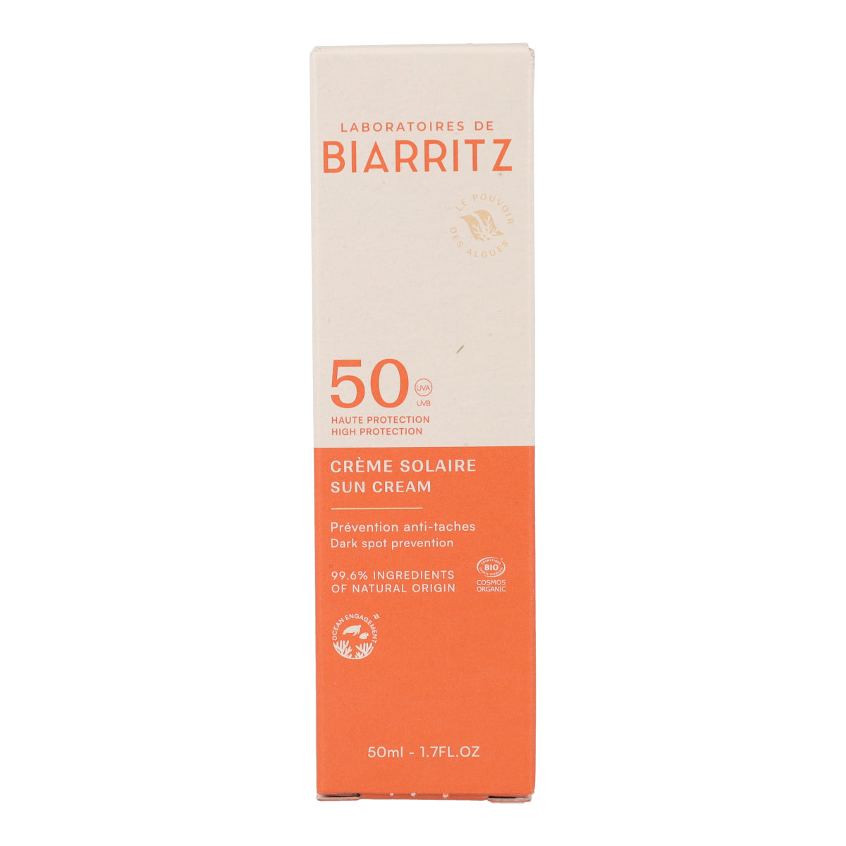 Gesichts-Sonnencreme LSF 50 Laboratorios Biarritz 50 ml