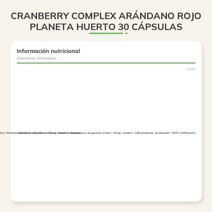 Información nutricional