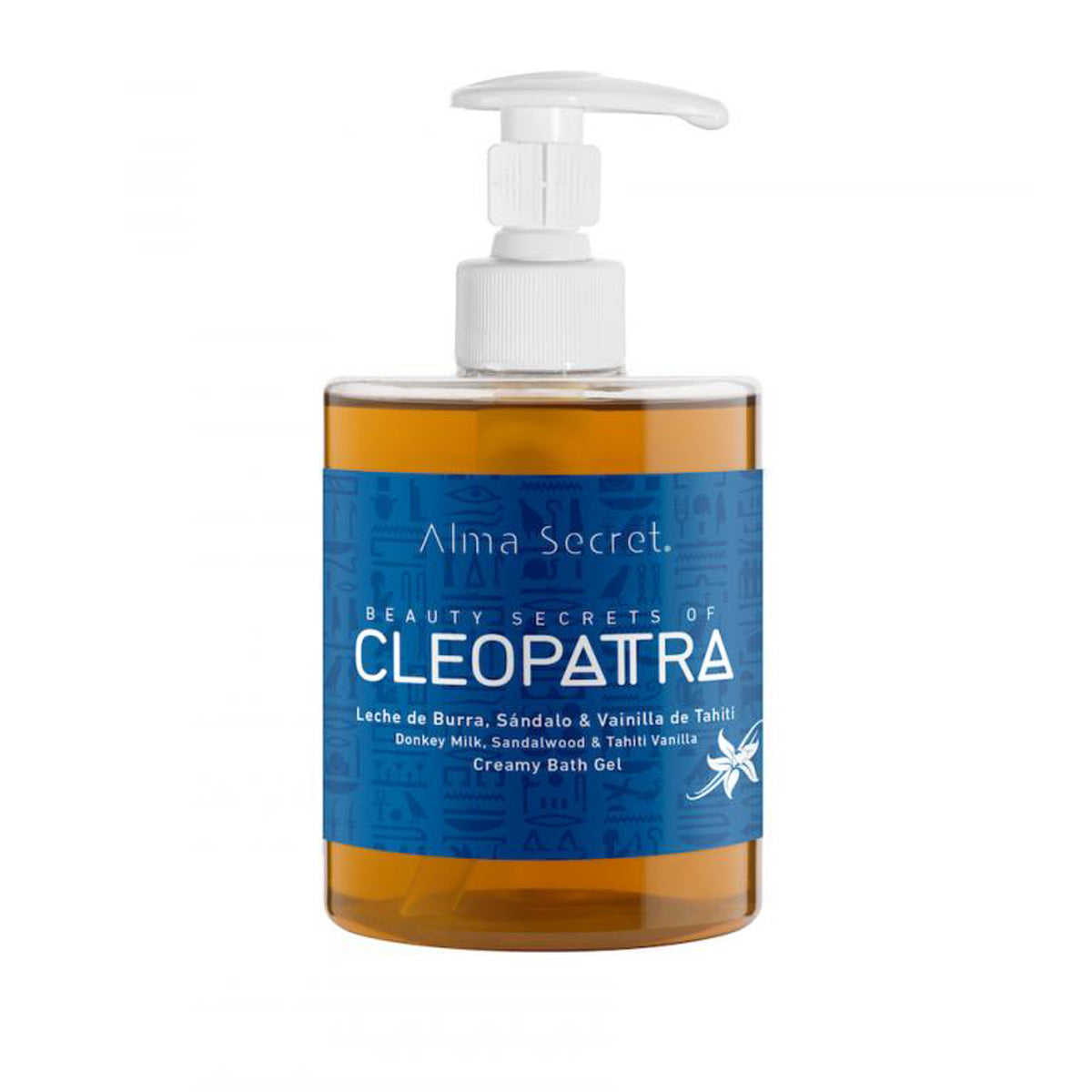 Gel de baño Sándalo y Vainilla de Tahití Cleopatra Alma Secret 500 ml