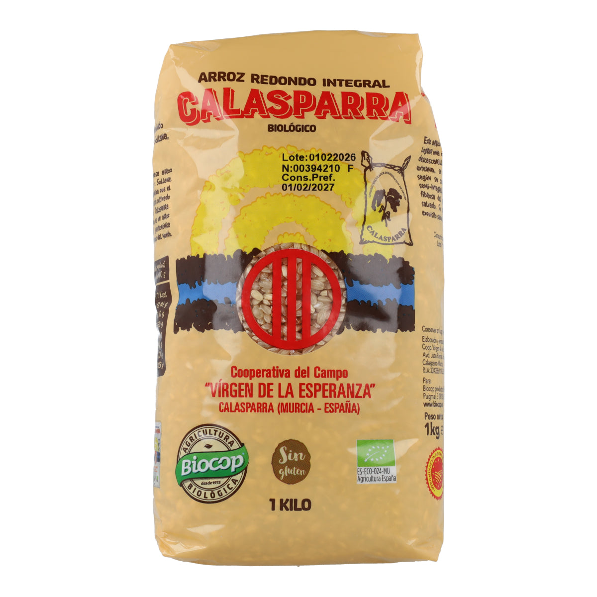 Vollkornreis Calasparra Biocop 1 kg