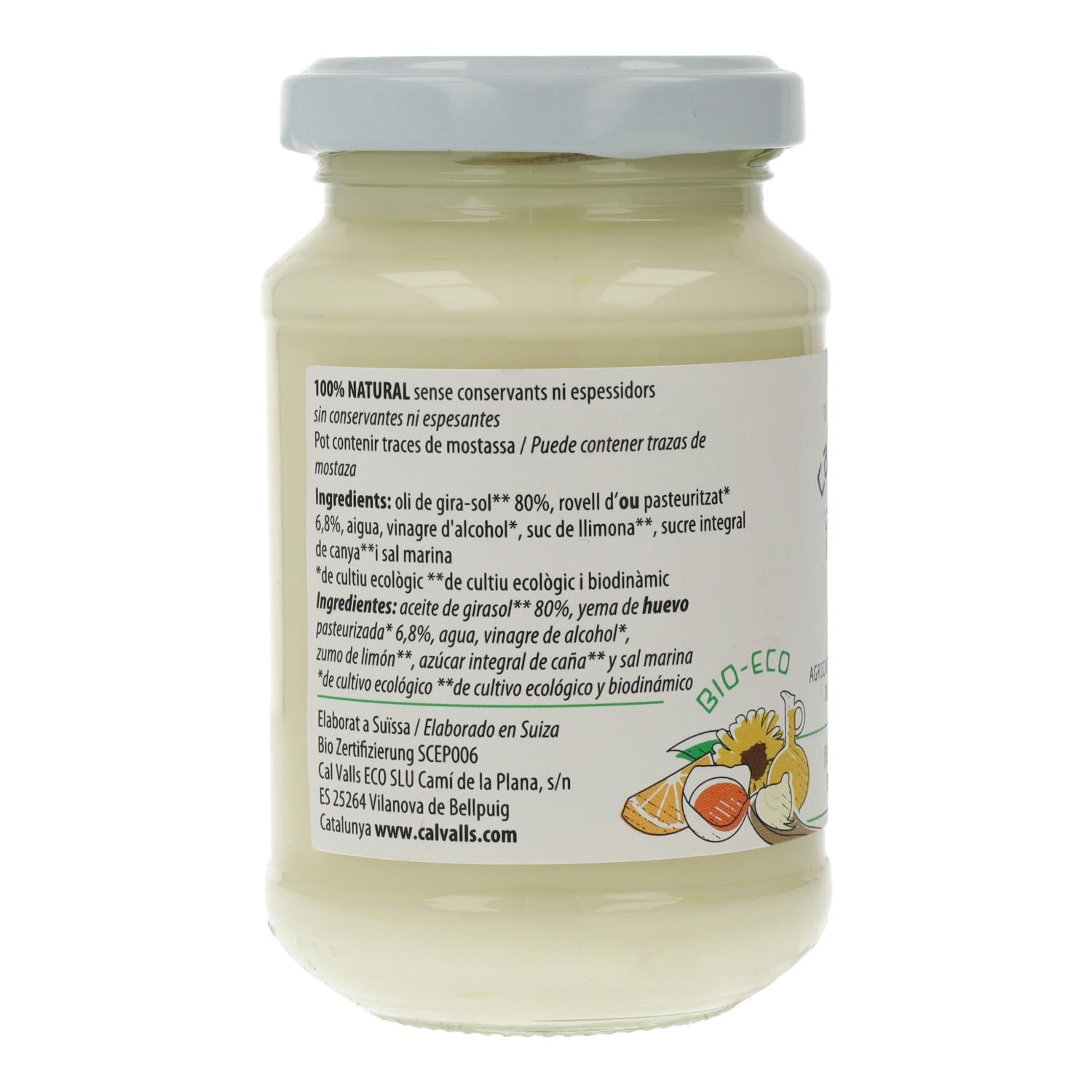 Mayonesa ECO Cal Valls 190 g