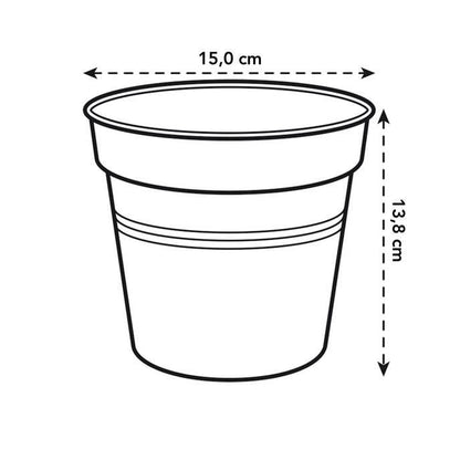Maceta Green Basics Elho Verde 30 cm