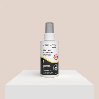 Anti Mosquitos Zona Tropical - 8h Eficacia Alphanova Santé 75 ml