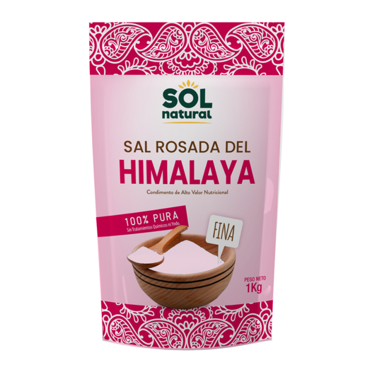 Feines rosa Himalaya-Salz, Sol Natural 1 kg