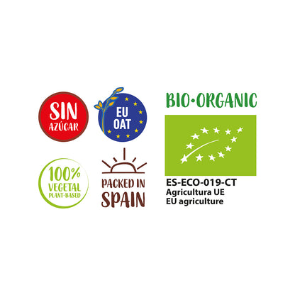 Bebida Vegetal de Avena Sin Azúcar Bio ECOMIL 1 L
