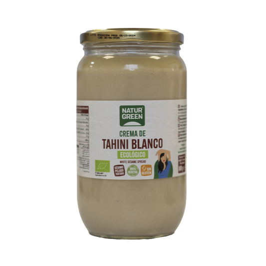 Glutenfreie weiße Tahin-Creme Naturgreen 800 g