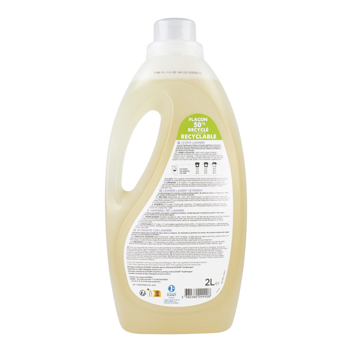 Flüssigwaschmittel Lavandin Ecodoo 2 l