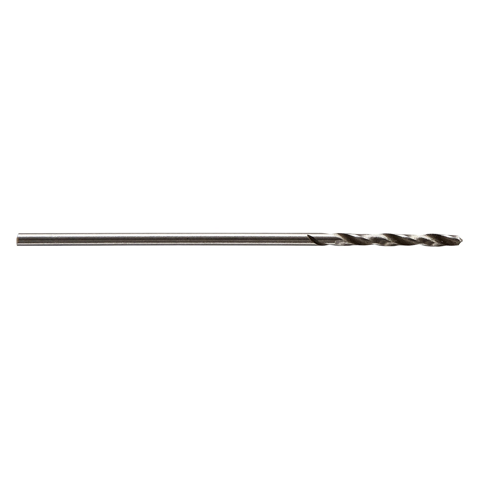3 Brocas espirales HSS rectificadas con vástago redondo para metal Wolfcraft Ø 3,0 mm