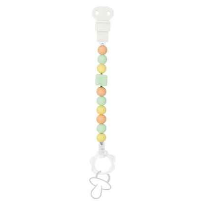 Pinza chupete  (con clip de chupete) Doukidou Azul-Blanco
