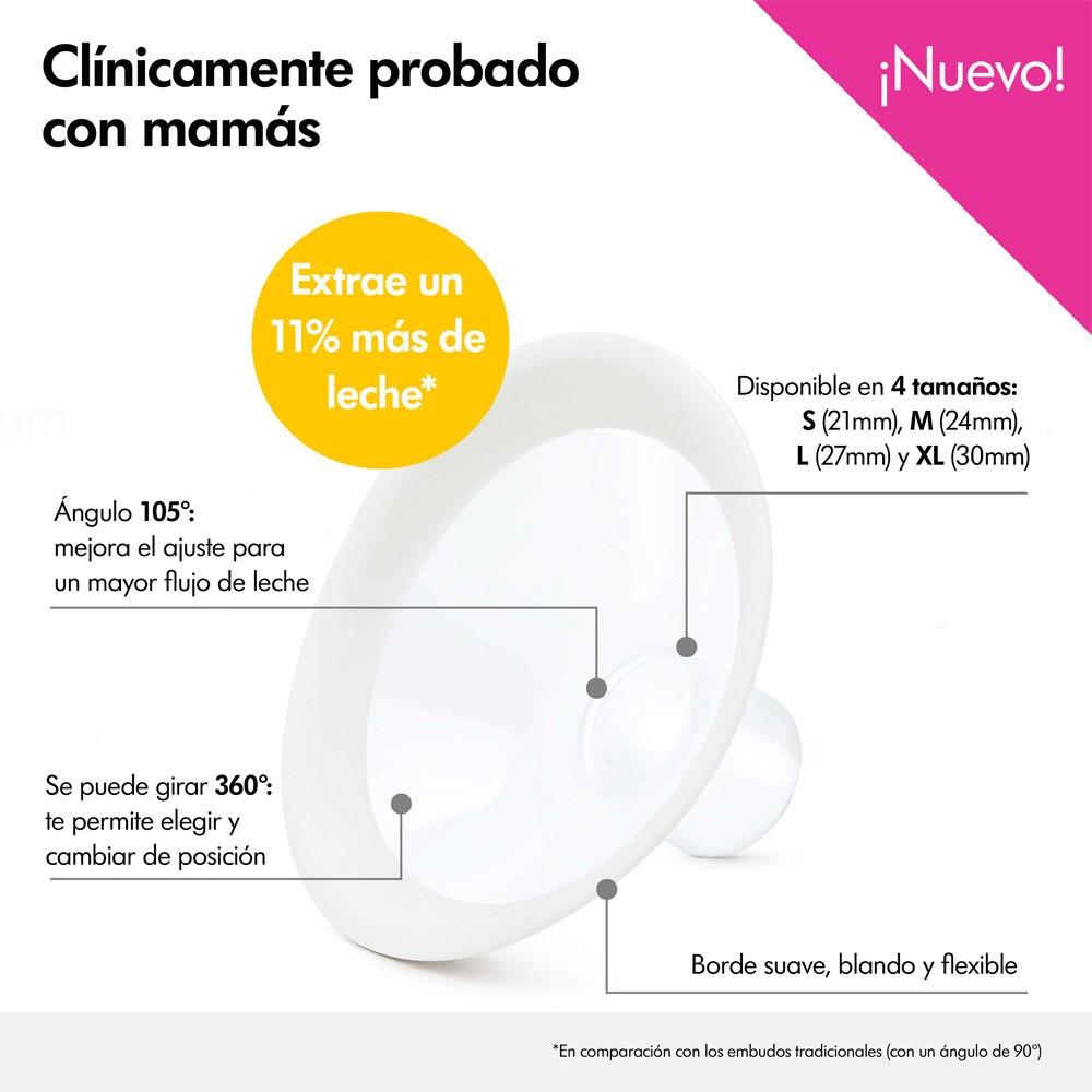 Embudo de extracción Personalfit  Meleda 36mm talla XXL